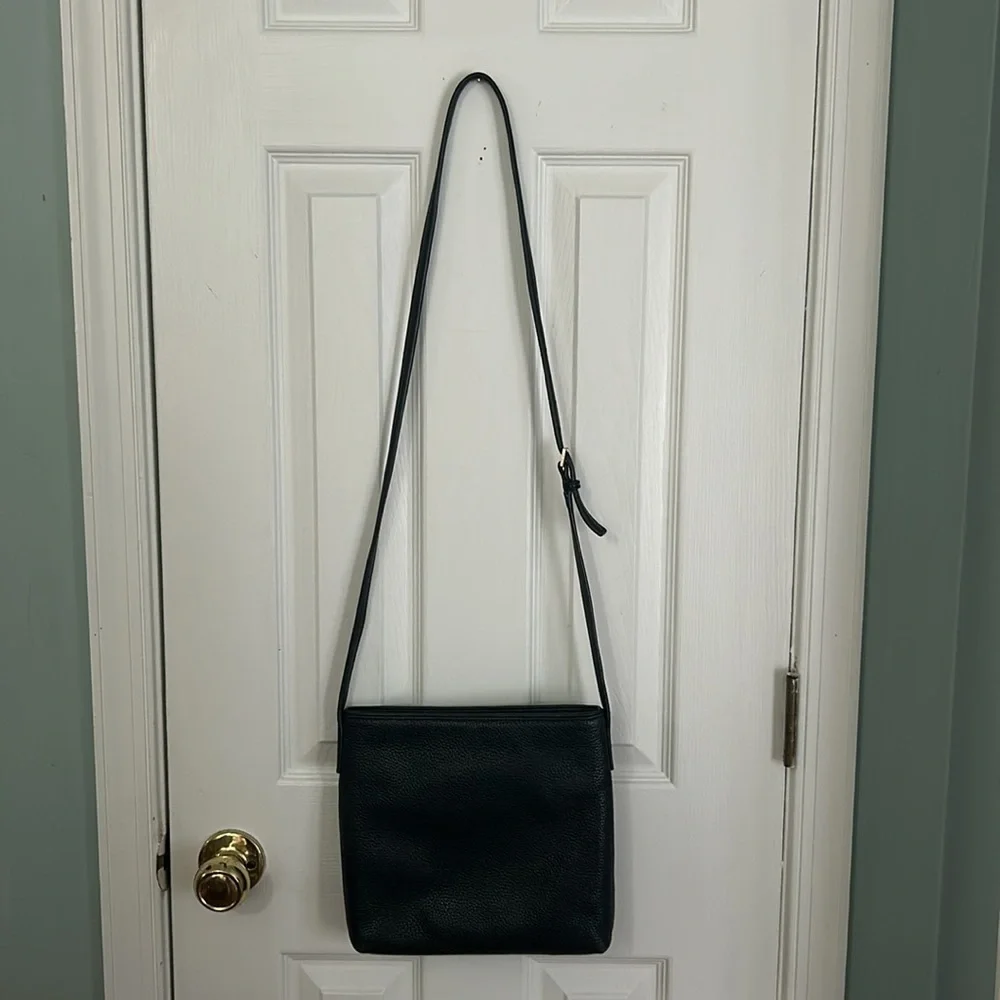 Kate Spade Dessi  - Black Pebble Leather - Crossbody Bag